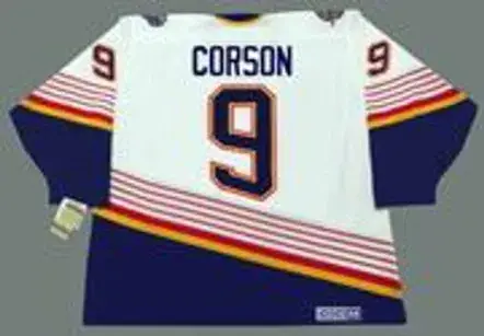 SHAYNE CORSON St. Louis Blues 1996 Home CCM NHL Vintage Throwback Jersey 