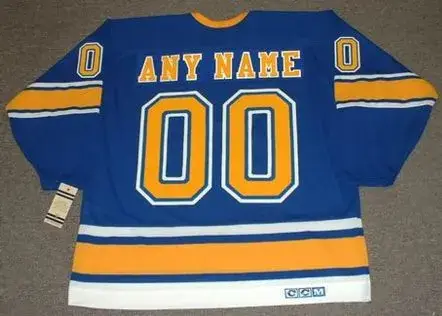 ST. LOUIS BLUES 1967 CCM Vintage Jersey Customized “Any Name & Number(s)” 