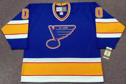 ST. LOUIS BLUES 1989 CCM Vintage Jersey Customized “Any Name & Number(s)”