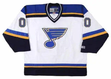 ST. LOUIS BLUES 1990’s CCM Throwback Home Jersey Customized “Any Name & Number(s)”