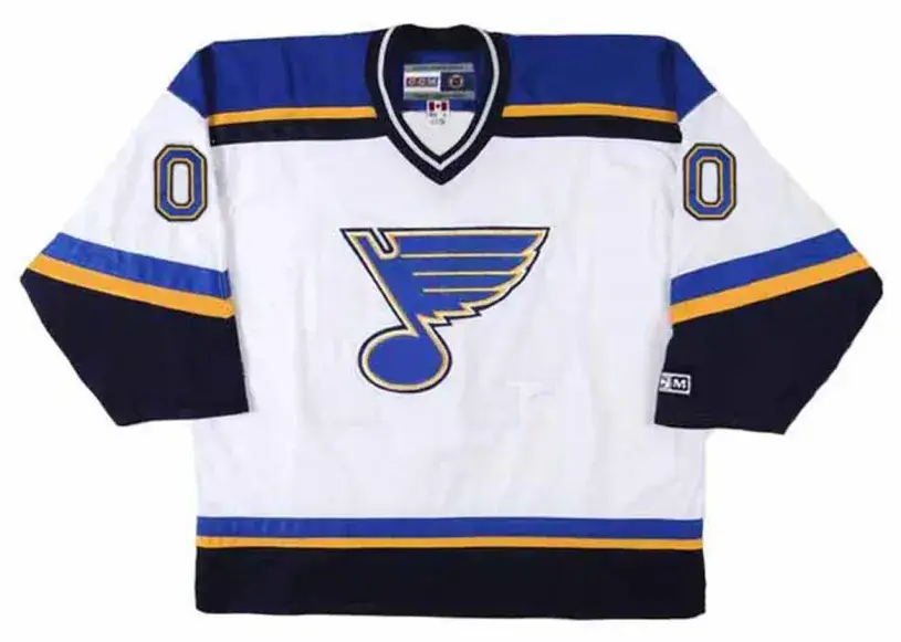 ST. LOUIS BLUES 1990’s CCM Throwback Home Jersey Customized “Any Name & Number(s)”