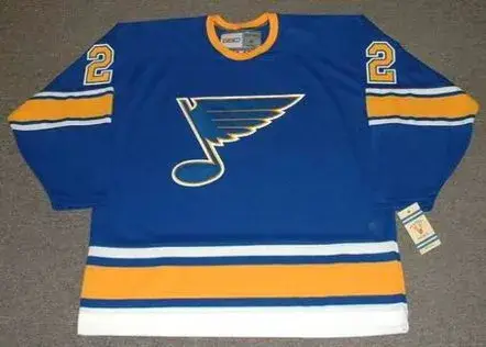 STEVE DURBANO St. Louis Blues 1972 CCM Vintage Throwback NHL Hockey Jersey