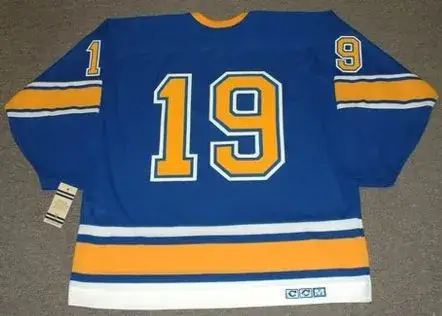 TERRY CRISP St. Louis Blues 1967 CCM Vintage Throwback NHL Hockey Jersey 