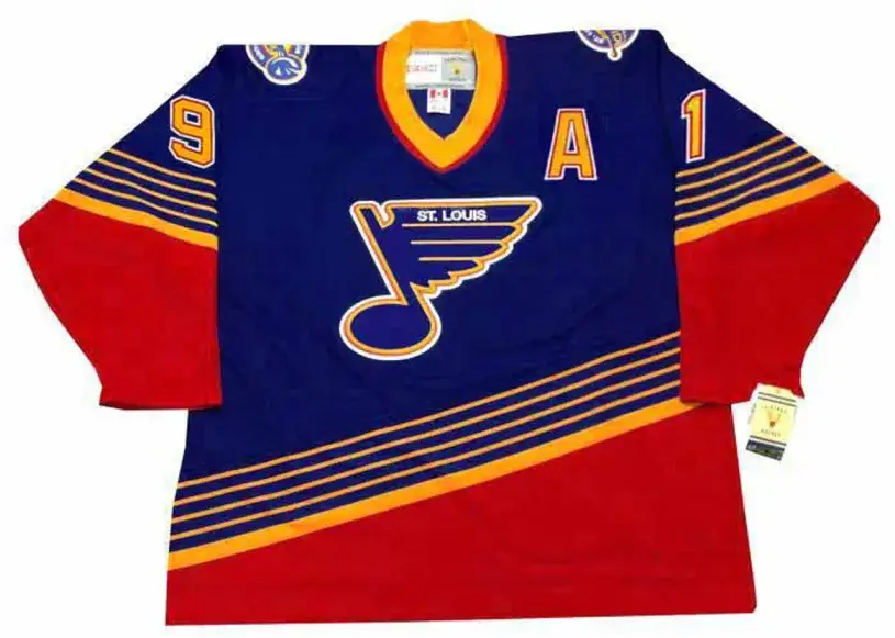 VLADIMIR TARASENKO St. Louis Blues 1990’s CCM NHL Vintage Throwback Jersey