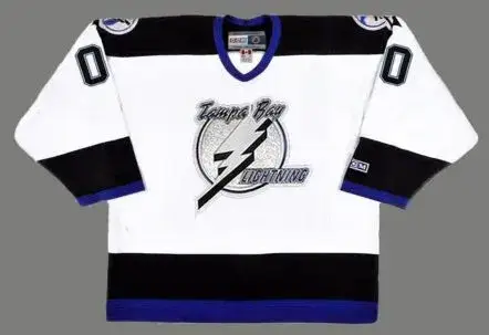 TAMPA BAY LIGHTNING 2000’s CCM Throwback Away Jersey Customized “Any Name & Number(s)”