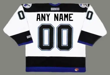 TAMPA BAY LIGHTNING 2000’s CCM Throwback Away Jersey Customized “Any Name & Number(s)” 
