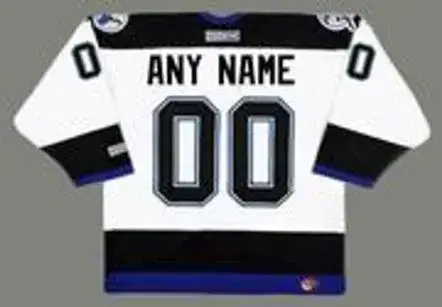 TAMPA BAY LIGHTNING 2000’s CCM Throwback Away Jersey Customized “Any Name & Number(s)” 