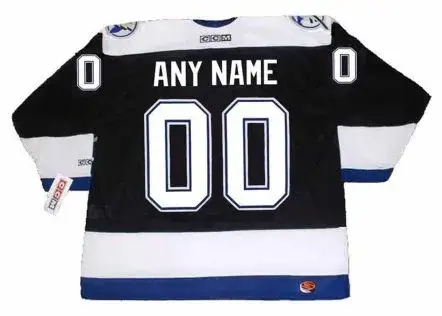 TAMPA BAY LIGHTNING 2000’s CCM Throwback Home Jersey Customized “Any Name & Number(s)” 