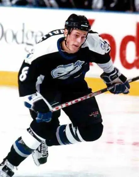 VINCENT LECAVALIER Tampa Bay Lightning 1998 CCM Throwback Away NHL Hockey Jersey 