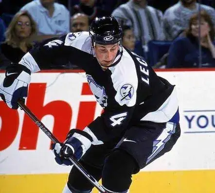 VINCENT LECAVALIER Tampa Bay Lightning 1999 CCM Throwback Home NHL Hockey Jersey 