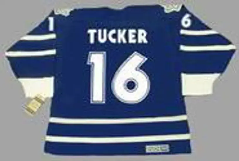 DARCY TUCKER Toronto Maple Leafs 1999 CCM Vintage Throwback NHL Hockey Jersey 