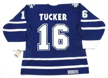DARCY TUCKER Toronto Maple Leafs 2001 CCM Vintage Throwback NHL Hockey Jersey 