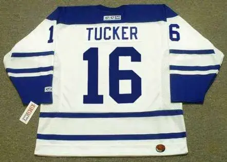 DARCY TUCKER Toronto Maple Leafs 2005 CCM Throwback NHL Hockey Jersey 
