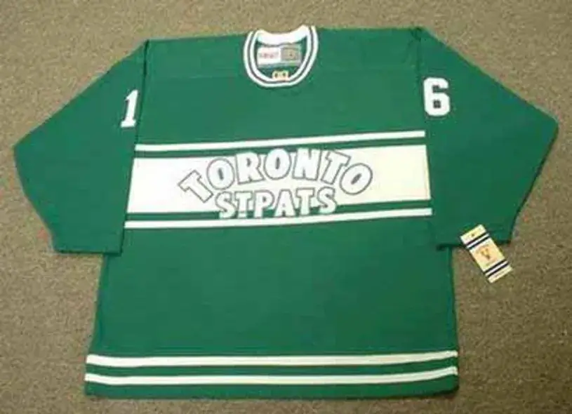 DARCY TUCKER Toronto St. Pats CCM Vintage Throwback NHL Hockey Jersey