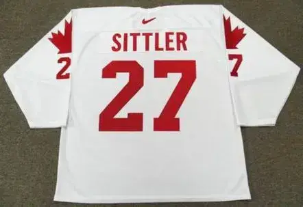 DARRYL SITTLER 1976 Team Canada Nike Throwback Hockey Jersey 
