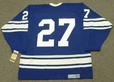 DARRYL SITTLER Toronto Maple Leafs 1970 CCM Vintage Throwback NHL Hockey Jersey 