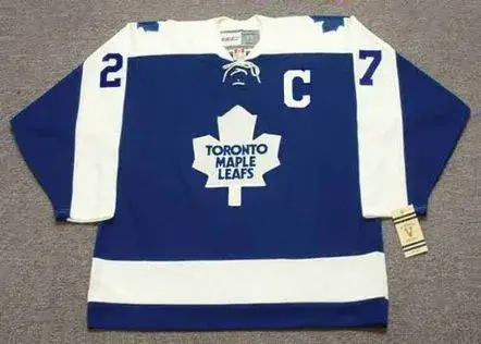 DARRYL SITTLER Toronto Maple Leafs 1975 Away CCM Throwback NHL Hockey Jersey 
