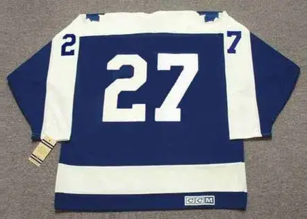 DARRYL SITTLER Toronto Maple Leafs 1975 Away CCM Throwback NHL Hockey Jersey 