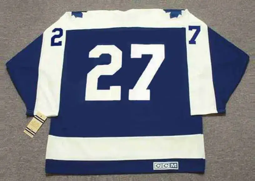 DARRYL SITTLER Toronto Maple Leafs 1975 Away CCM Throwback NHL Hockey Jersey 