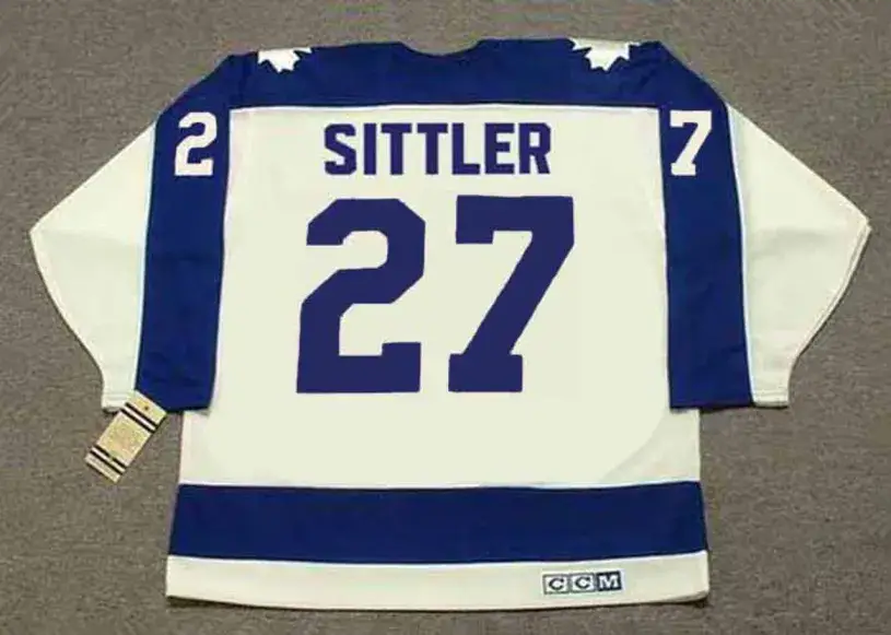 DARRYL SITTLER Toronto Maple Leafs 1975 Home CCM Throwback NHL Hockey Jersey