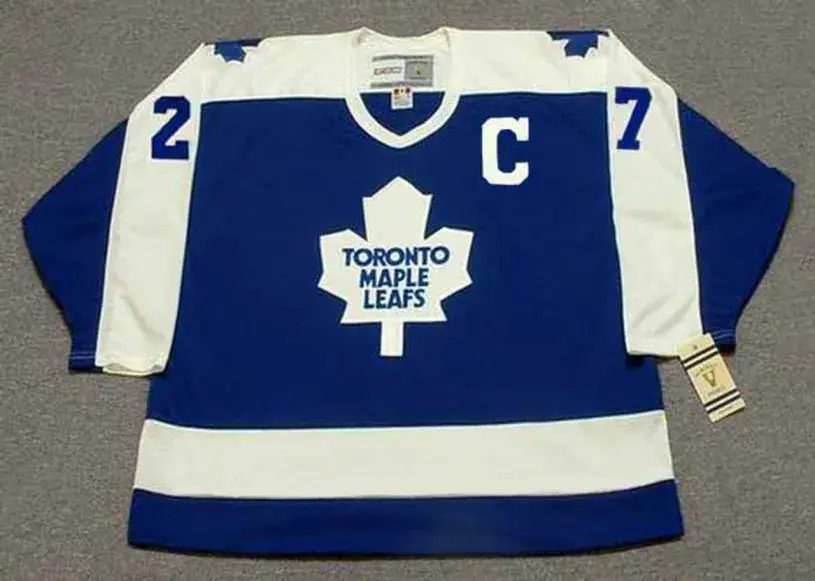 DARRYL SITTLER Toronto Maple Leafs 1978 Away CCM Vintage Throwback Jersey