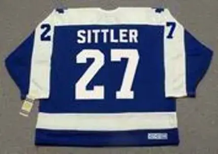 DARRYL SITTLER Toronto Maple Leafs 1978 Away CCM Vintage Throwback Jersey 