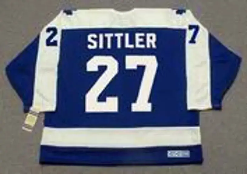 DARRYL SITTLER Toronto Maple Leafs 1978 Away CCM Vintage Throwback Jersey 