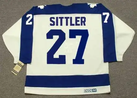 DARRYL SITTLER Toronto Maple Leafs 1978 Home CCM Vintage Throwback Jersey 