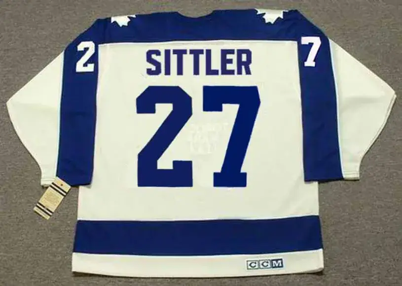 DARRYL SITTLER Toronto Maple Leafs 1978 Home CCM Vintage Throwback Jersey 