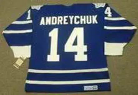 DAVE ANDREYCHUK Toronto Maple Leafs 1993 CCM Vintage Throwback NHL Jersey 
