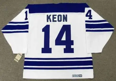 DAVE KEON Toronto Maple Leafs 1967 Away CCM Throwback NHL Hockey Jersey 