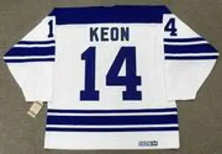 DAVE KEON Toronto Maple Leafs 1967 Away CCM Throwback NHL Hockey Jersey 
