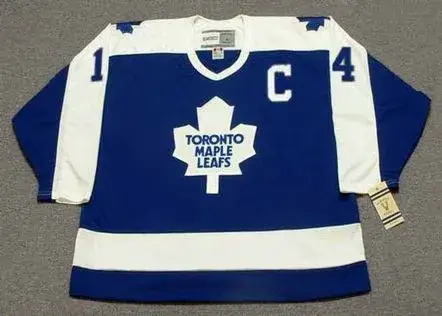 DAVE KEON Toronto Maple Leafs 1972 Away CCM Vintage Throwback NHL Hockey Jersey