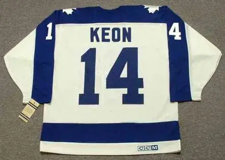 DAVE KEON Toronto Maple Leafs 1972 Home CCM Vintage Throwback NHL Hockey Jersey 
