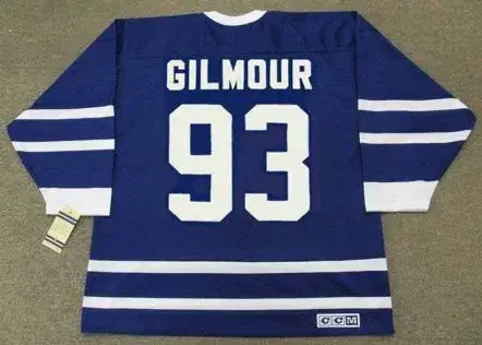 DOUG GILMOUR Toronto Maple Leafs 1991 CCM Vintage Throwback NHL Jersey