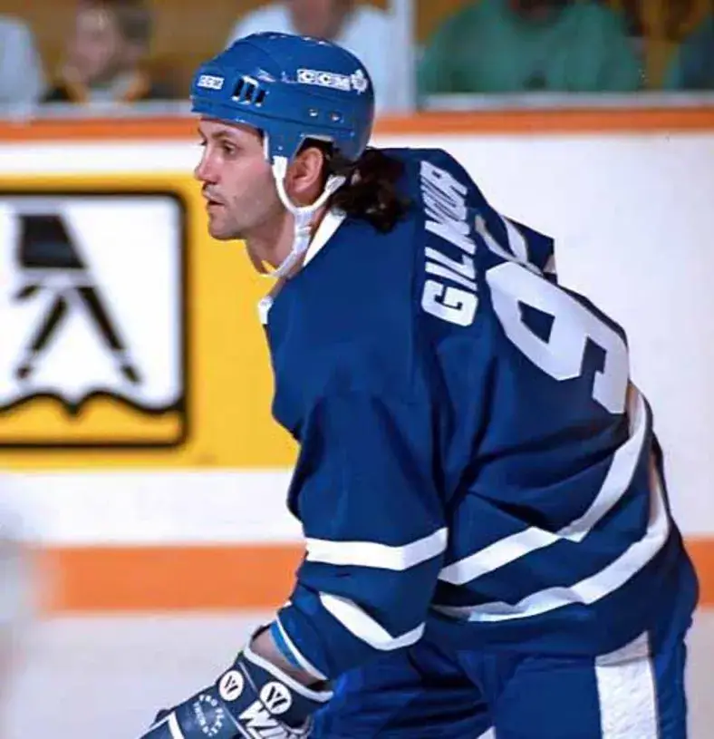 DOUG GILMOUR Toronto Maple Leafs 1991 CCM Vintage Throwback NHL Jersey 