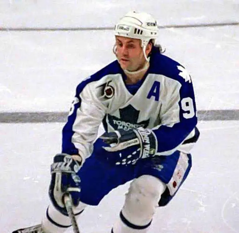 DOUG GILMOUR Toronto Maple Leafs 1992 Home CCM Throwback NHL Hockey Jersey 