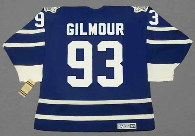 DOUG GILMOUR Toronto Maple Leafs 1995 CCM Throwback NHL Hockey Jersey 
