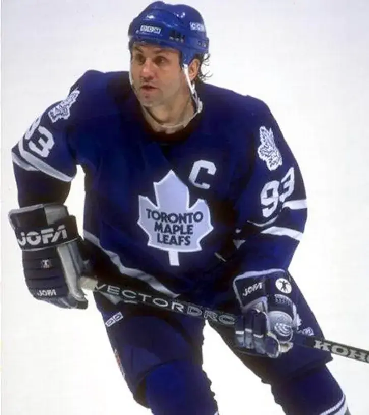 DOUG GILMOUR Toronto Maple Leafs 1995 CCM Throwback NHL Hockey Jersey 