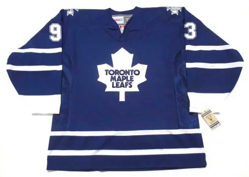 DOUG GILMOUR Toronto Maple Leafs 2003 CCM Vintage Home NHL Hockey Jersey