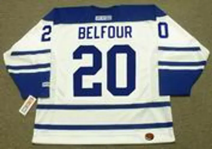 ED BELFOUR Toronto Maple Leafs 2002 CCM Throwback NHL Hockey Jersey 