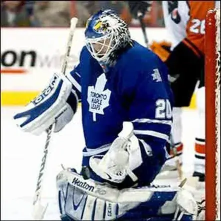 ED BELFOUR Toronto Maple Leafs 2002 CCM Vintage Throwback NHL Hockey Jersey 