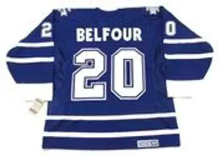 ED BELFOUR Toronto Maple Leafs 2002 CCM Vintage Throwback NHL Hockey Jersey 