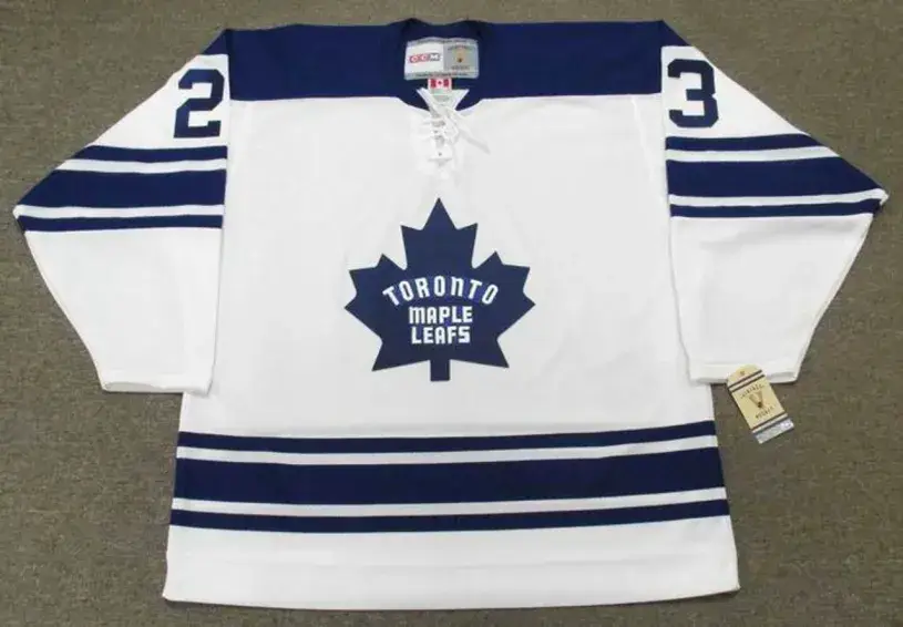 EDDIE SHACK Toronto Maple Leafs 1967 Away CCM Throwback NHL Hockey Jersey