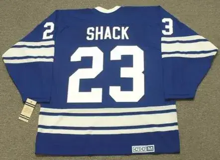 EDDIE SHACK Toronto Maple Leafs 1967 CCM Vintage Home NHL Hockey Jersey 