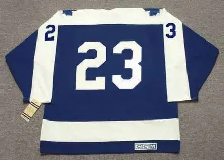 EDDIE SHACK Toronto Maple Leafs 1973 CCM Vintage Throwback NHL Hockey Jersey 