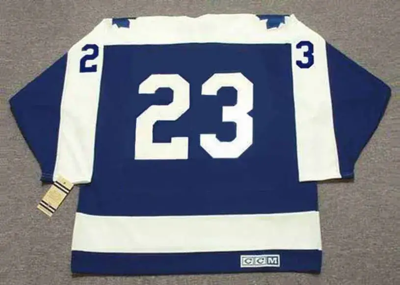EDDIE SHACK Toronto Maple Leafs 1973 CCM Vintage Throwback NHL Hockey Jersey 