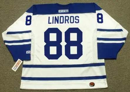 ERIC LINDROS Toronto Maple Leafs 2005 CCM Throwback NHL Hockey Jersey 