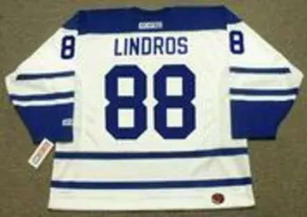 ERIC LINDROS Toronto Maple Leafs 2005 CCM Throwback NHL Hockey Jersey 