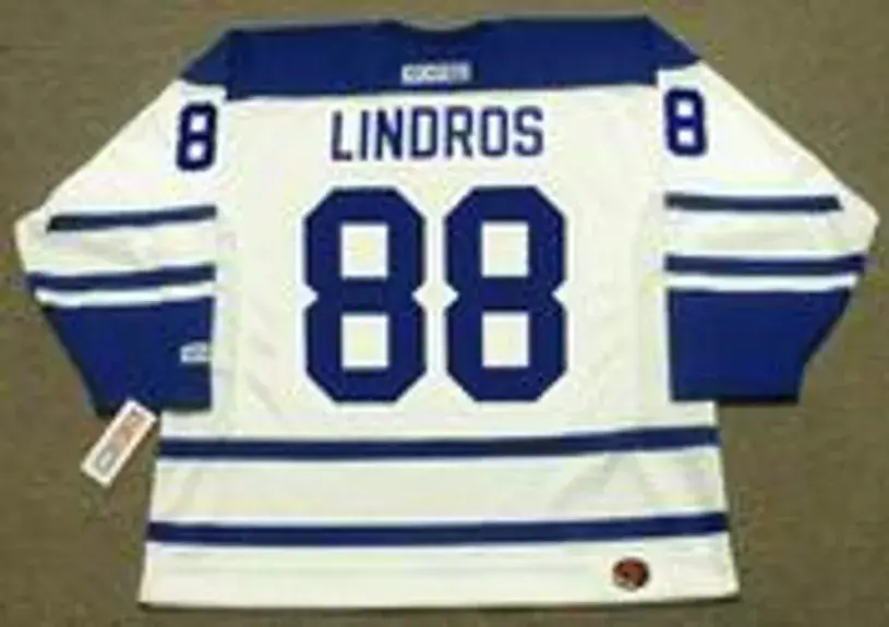 ERIC LINDROS Toronto Maple Leafs 2005 CCM Throwback NHL Hockey Jersey 